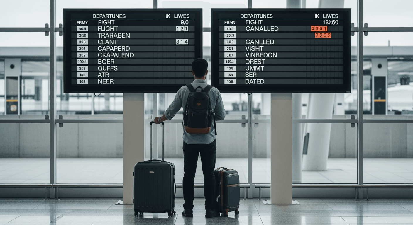 Risques du voyage — annulation