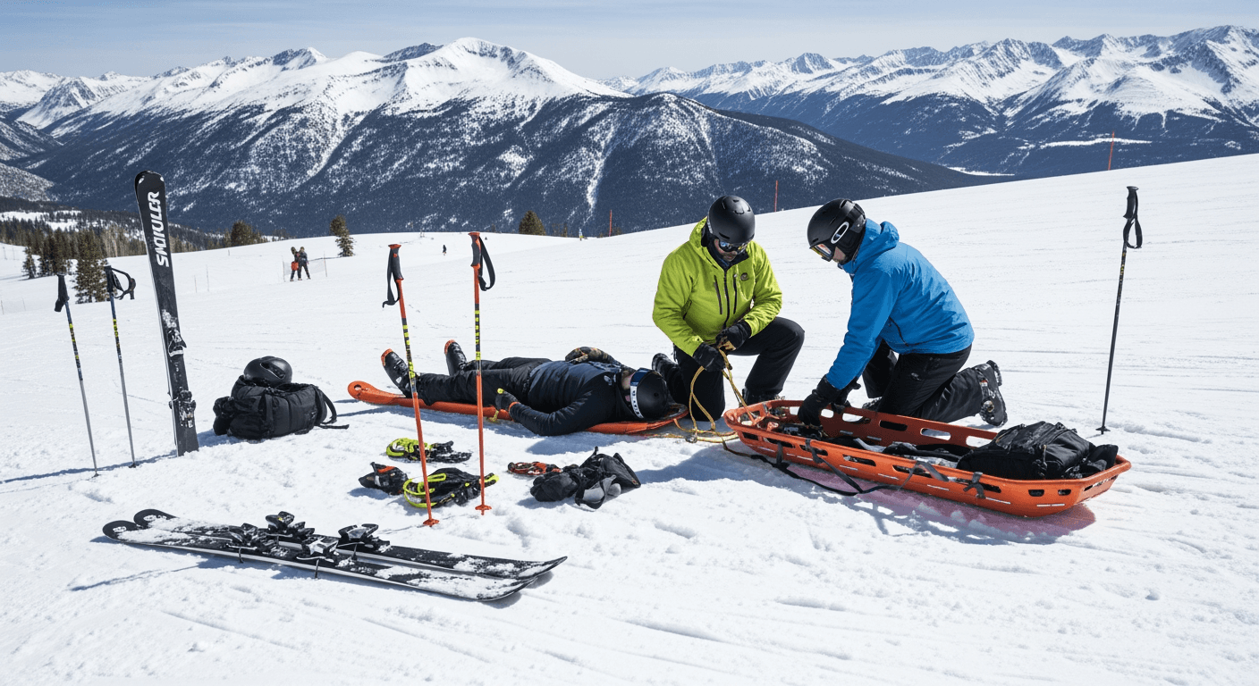 Exemple de situation — ski & montagne
