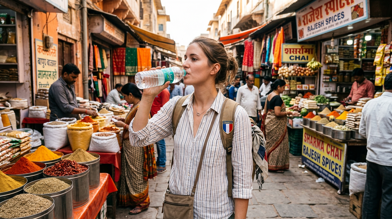 Illustration : Partir en Inde : les risques sanitaires à couvrir absolument
